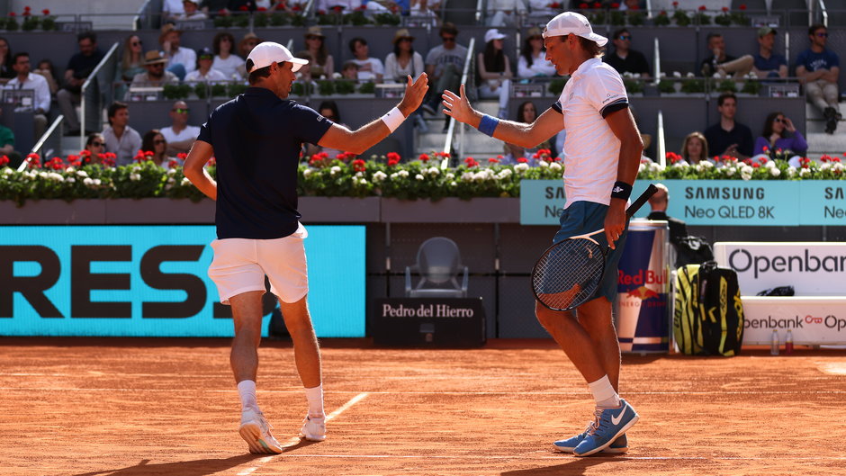 Łukasz Kubot i Edouard Roger-Vasselin