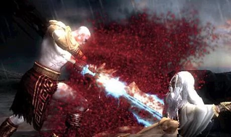 Screen z gry "God of War"