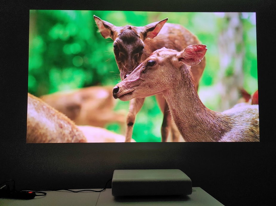 Samsung The Premiere - jakość obrazu jest imponująca