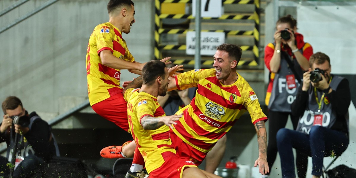 Jagiellonia mecz z Ajaxem rozpoczęła od mocnego uderzenia.