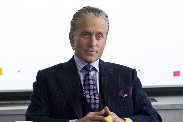 Michael Douglas w filmie "Wall Street: Pieniądz nie śpi"