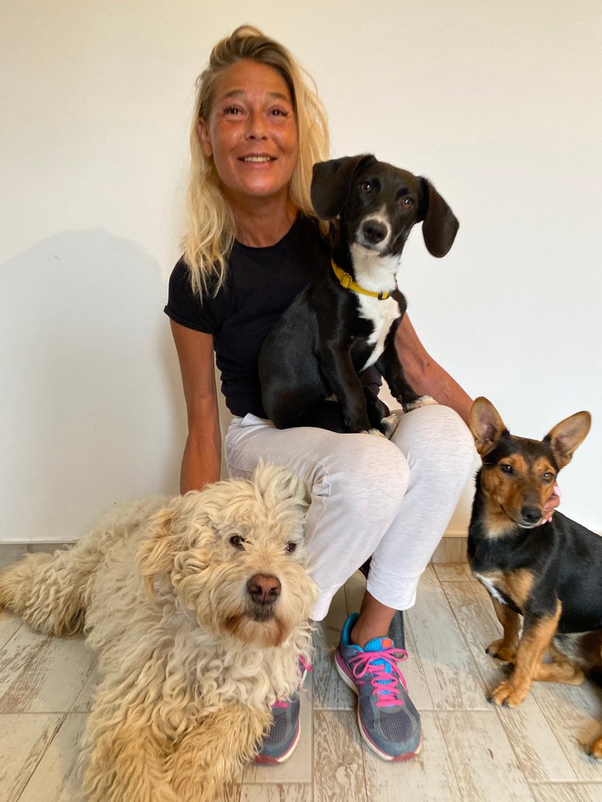 Jelena Dobromirov sa psima