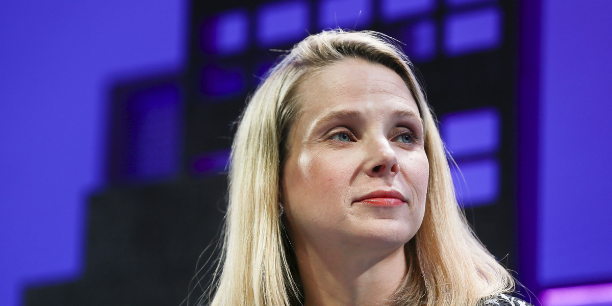Yahoo CEO Marissa Mayer.