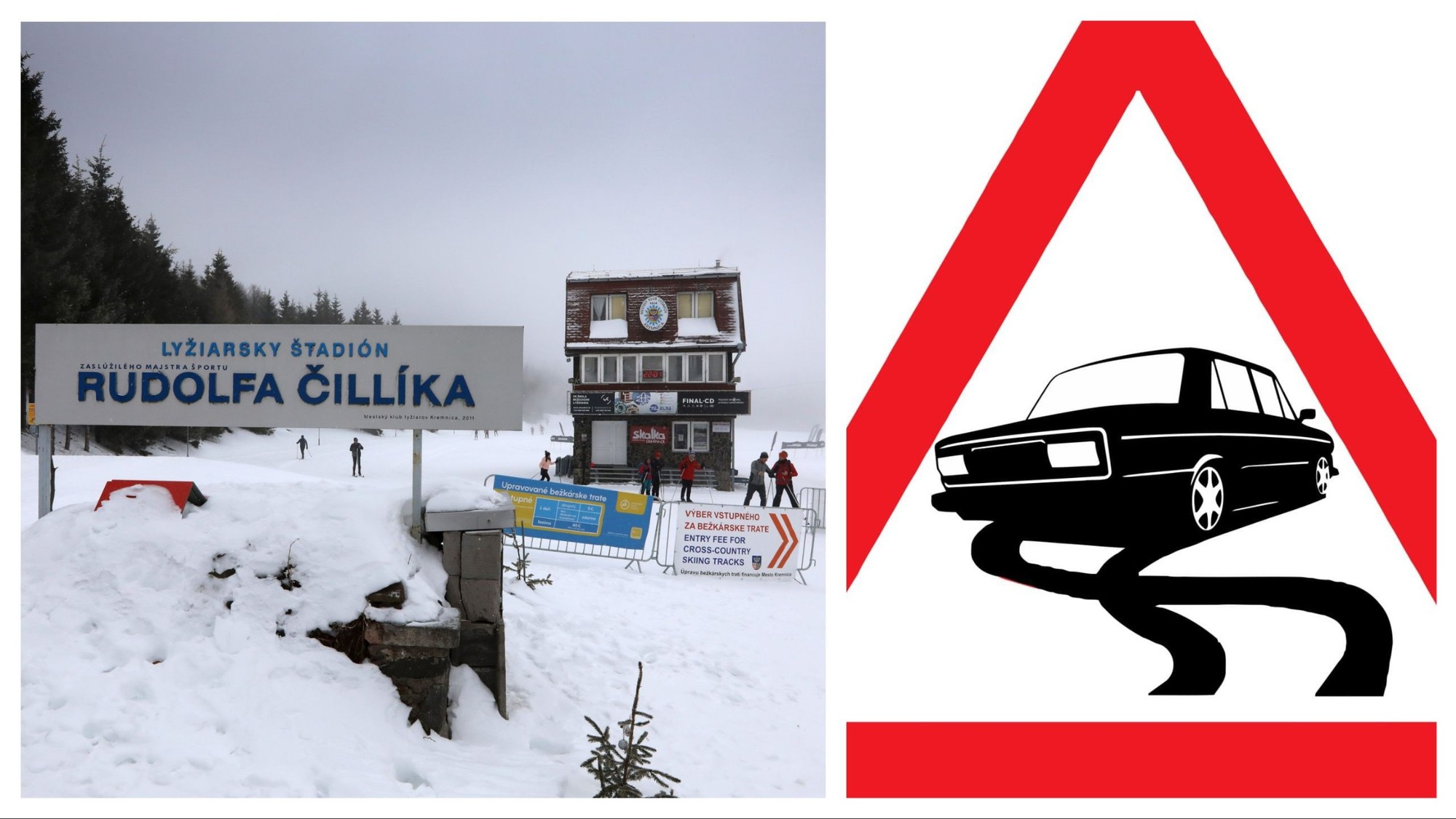 Vodiči s autami spôsobili problémy aj na bežkárskych tratiach na Skalke. Ski Telgárt "driftérskym hrdinom" venoval status na Facebooku.  