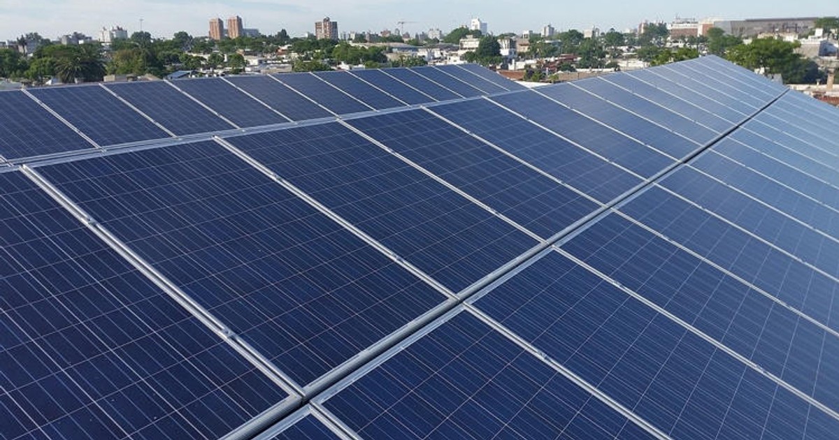 Officials install 187 solar panels to cut energy costs but to