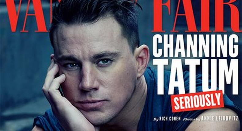 Channing Tatum covers Vanity Fair August 2015 issue