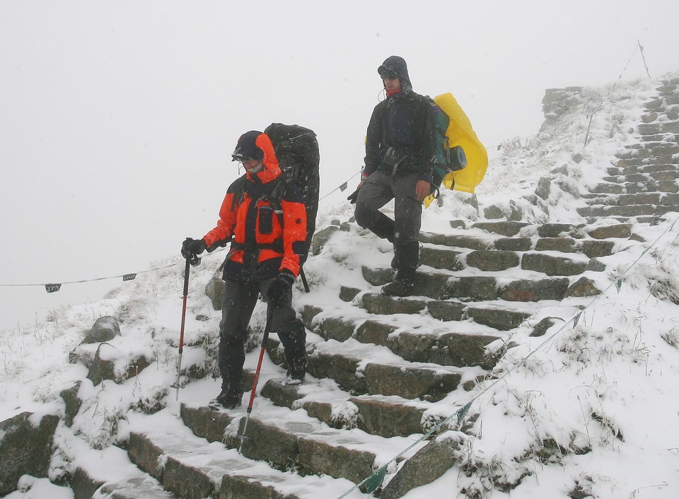 ZAKOPANE KASPROWY WIERCH OPADY ŚNIEGU