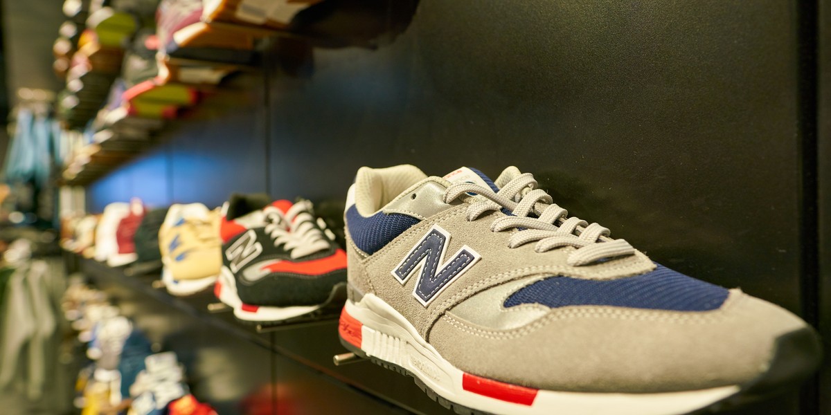 New balance clearance historia