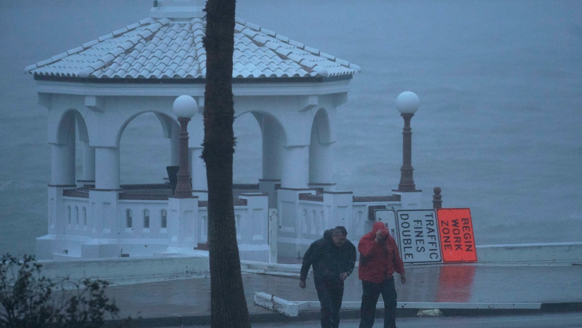 USA HURRICANE HARVEY (Hurricane Harvey makes landfall )