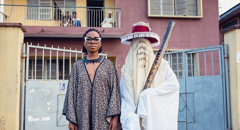 Behind-the-scene photos of Asa's 'Eyo' video shoot