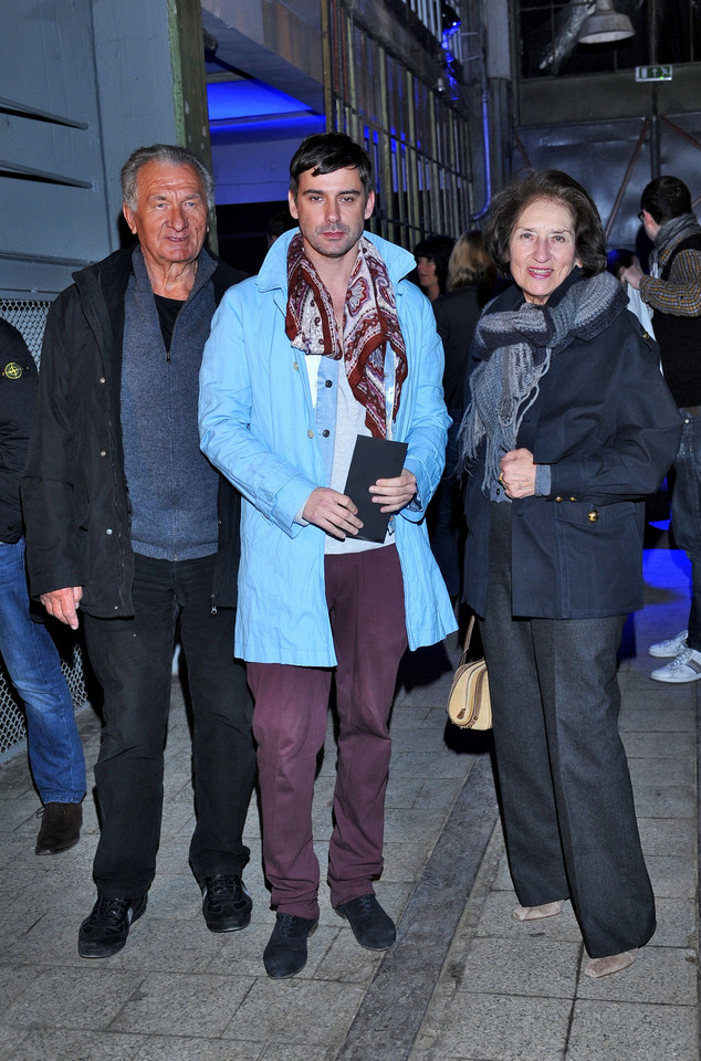 Marcin Tyszka z rodzicami