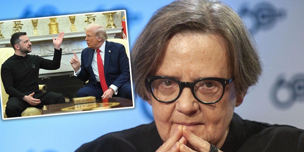 Wołodymyr Zełenski, Donald Trump, Agnieszka Holland