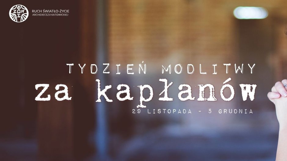 Przez tydzień będą się bez przerwy modlić za kapłanów