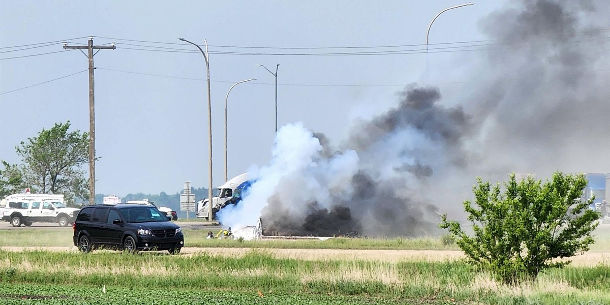 Tragedia na kanadyjskiej autostradzie.