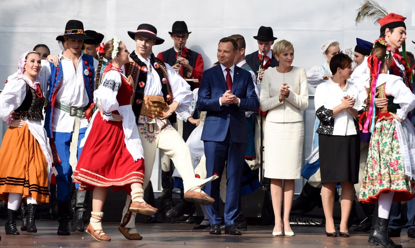 Andrzej Duda i Agata Duda