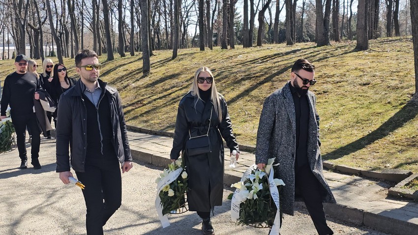 Sahrana Saše Popovića