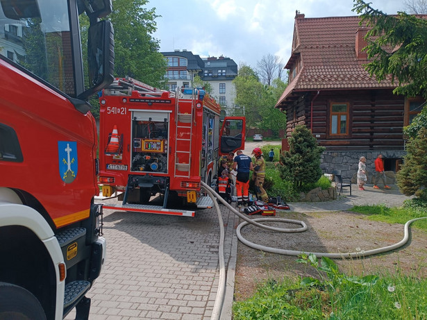 Wybuch gazu w centrum Zakopanego. Jedna osoba ranna