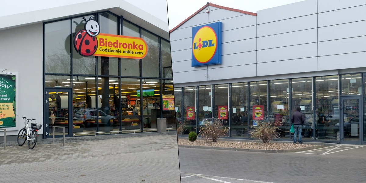 Biedronka i Lidl