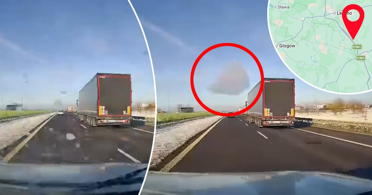 Groza na S5. Nie było szans na reakcję. Wszystko widać na nagraniu