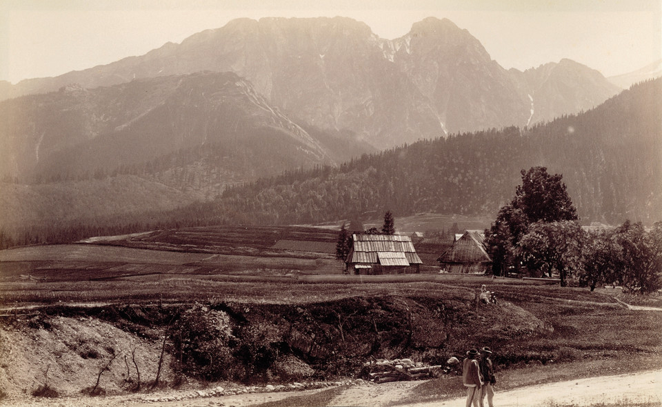 Giewont bez krzyża na wierchołku - druga połowa XIX wieku - Awit Szubert