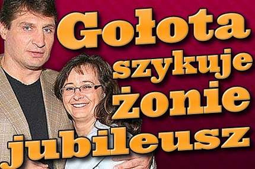 Gołota szykuje jubileusz dla żony