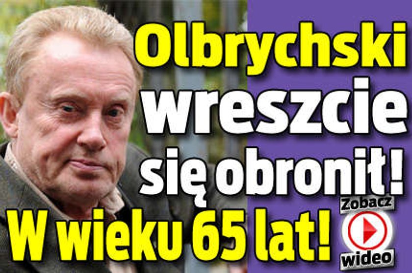 Olbrychski wreszcie się obronił! W wieku 65 lat! FILM