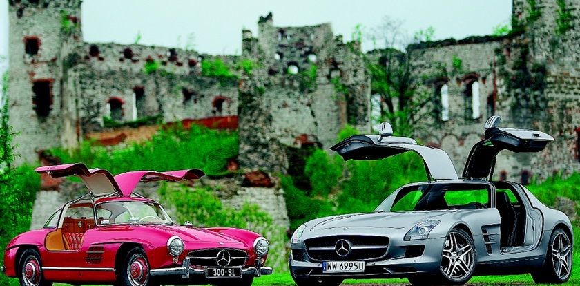 Mercedes SLS: Dwa wcielenia skrzydlaka