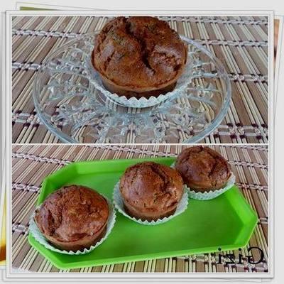 Cukkinis muffin 