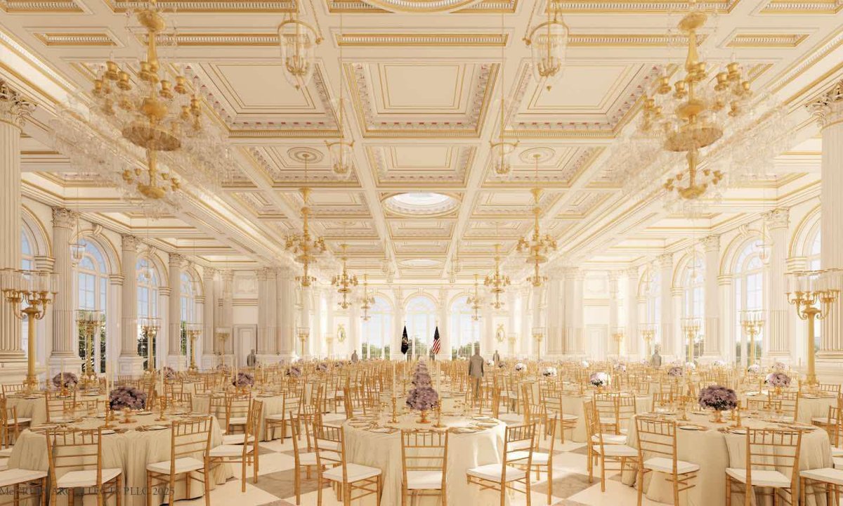 Sala balowa za 200 mln dol. Donald Trump spełnia swoją obietnicę