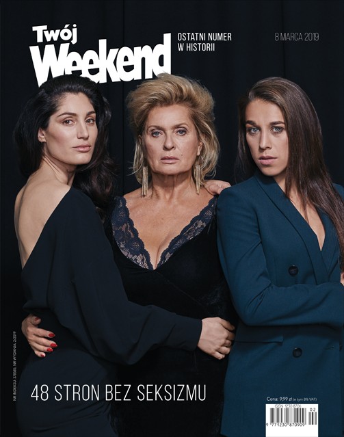 Okładka ostatniego numeru magazynu "Twój weekend"