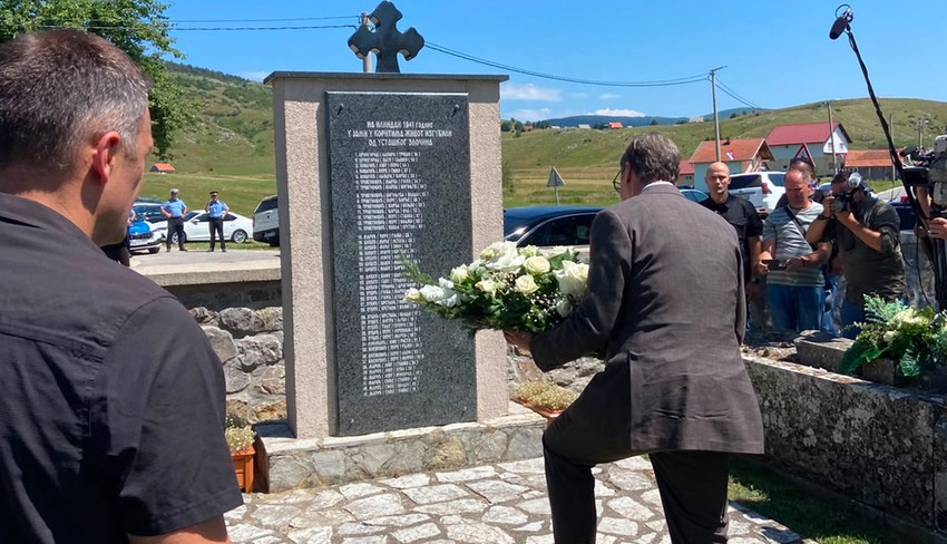 Polaganje venaca u Novom Selu