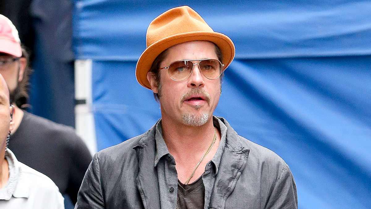 Brad Pitt z obrączką!