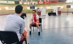 Minister sportu jeździła po kolarskim torze. 'To był mój pierwszy raz'