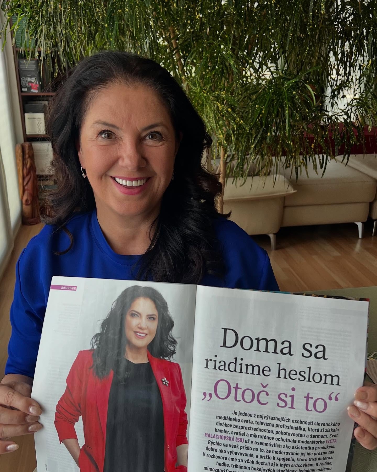Moderátorka Iveta Malachovská.