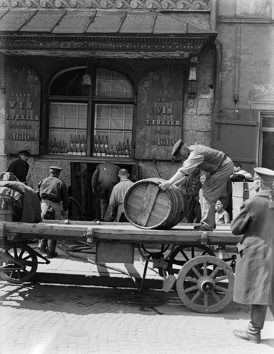 Winiarnia Fukiera w 1934 r. Źródło: Narodowe Archiwum Królestwa Niderlandów 