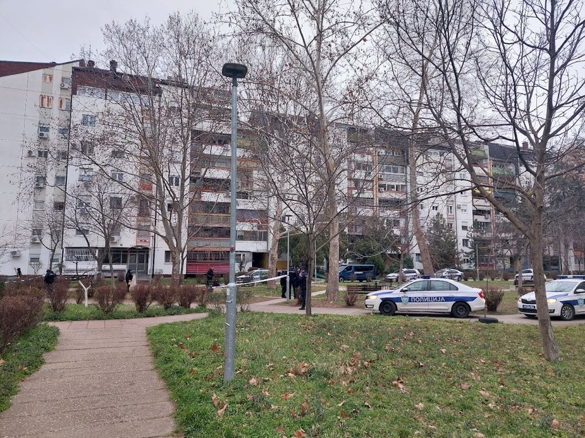 Policija na mestu tragedije