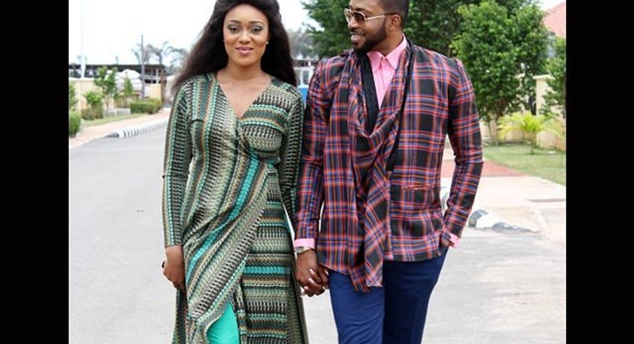 Frederick Leonard and Ovire Peggy Enoho are the perfect couple in new