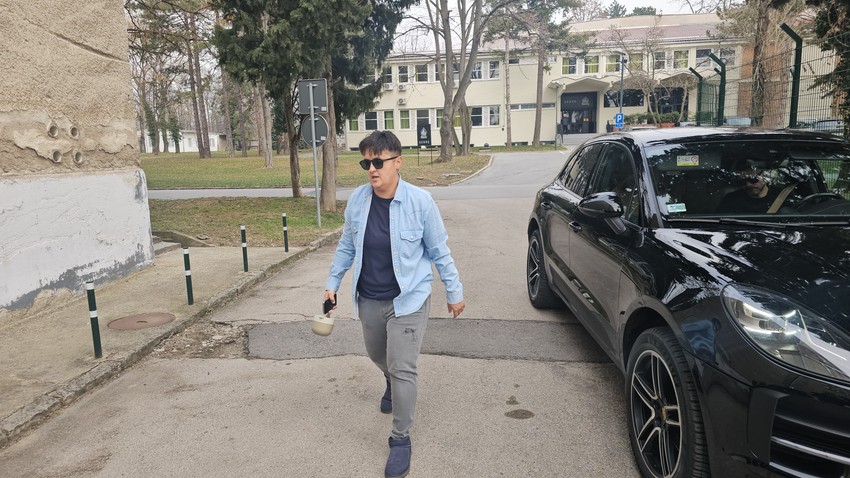 Marija Šerfivoić na snimanju "Zvezda Granda"