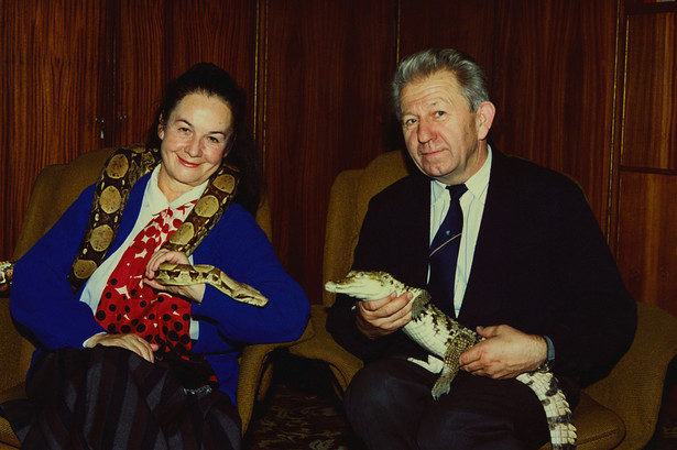 Hanna Gucwińska i Antoni Gucwiński dbali o zwierzęta, jak o swoje dzieci