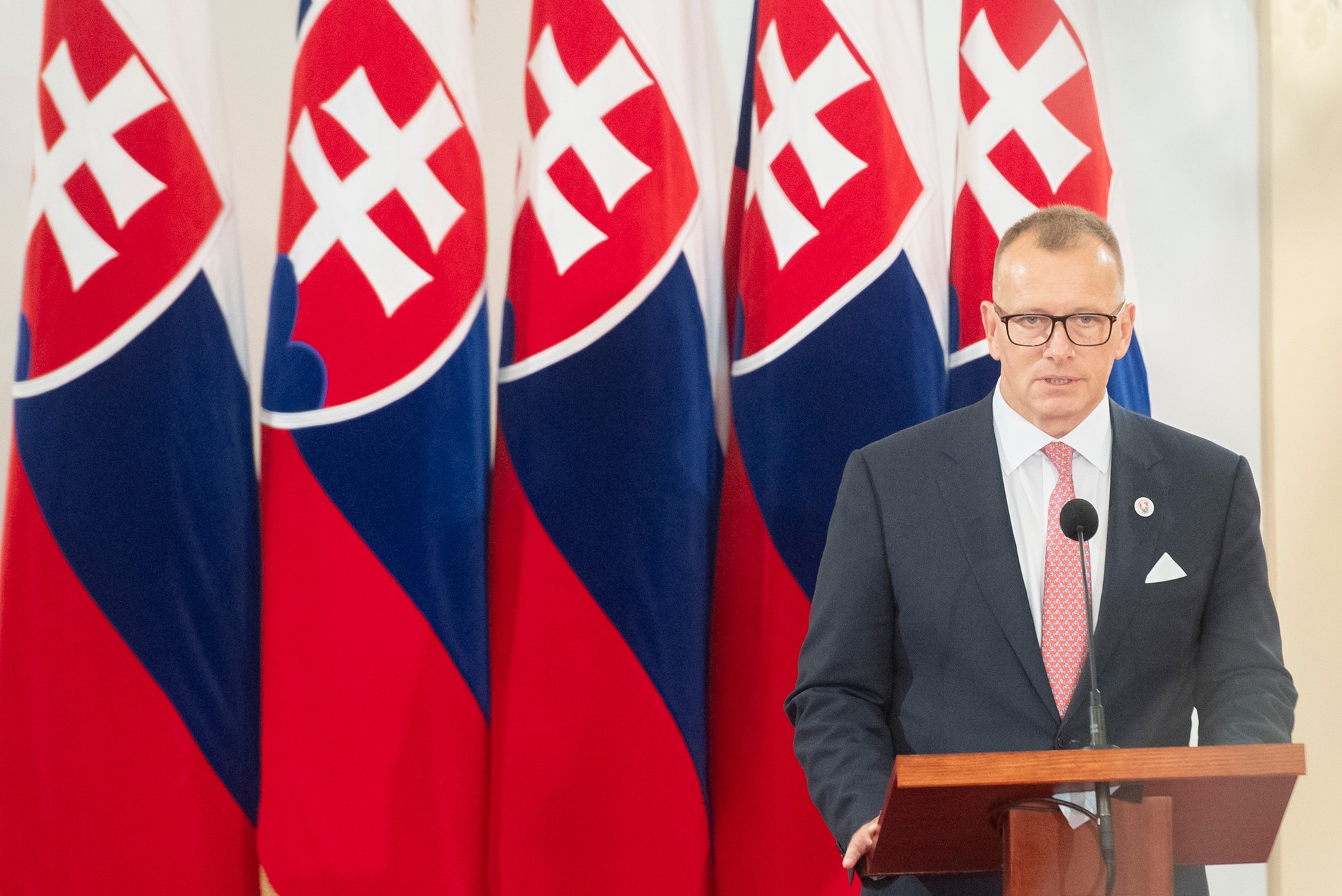 Predseda Národnej rady (NR) SR Boris Kollár .