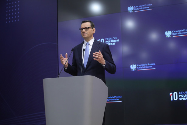 Premier Mateusz Morawiecki