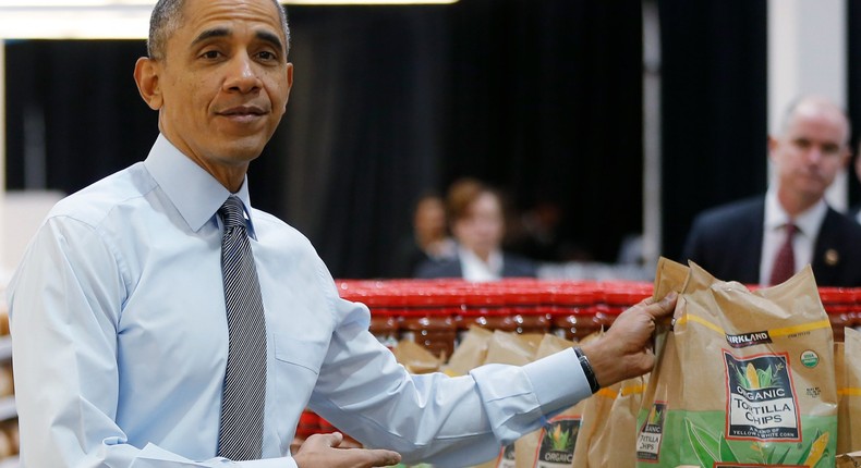 Obama in costco