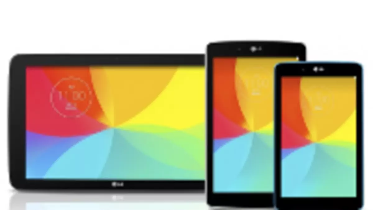 LG oficjalnie zapowiada trzy nowe tablety G Pad