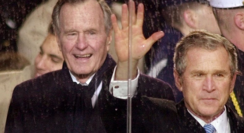 George W. Bush reveals the 'profound' moment he shared with his father ...