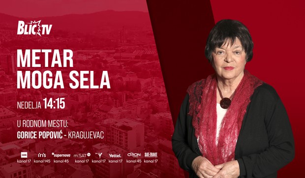 Gorica Popović, emisija "Metar moga sela"