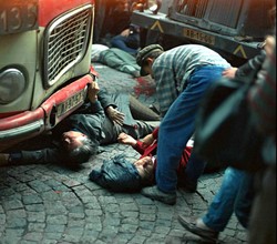 Inwazja na Czechosłowację w kolorze. Zobacz ZDJĘCIA