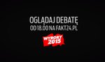 Debata o pracy i pensjach od 18:00