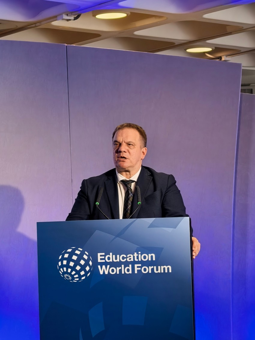 Dejan Vuk Stanković na Svetskom forumu o obrazovanju u Londonu