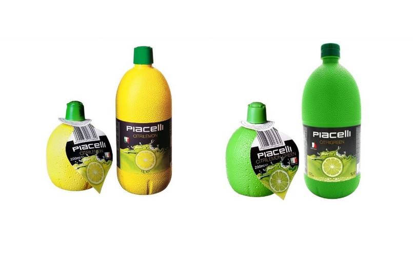 Główny Inspektorat Sanitarny wydał ostrzeżenie dotyczące wycofania koncentratów soku z cytryny i limonki marki Piacelli (źródło: gis.gov.pl)