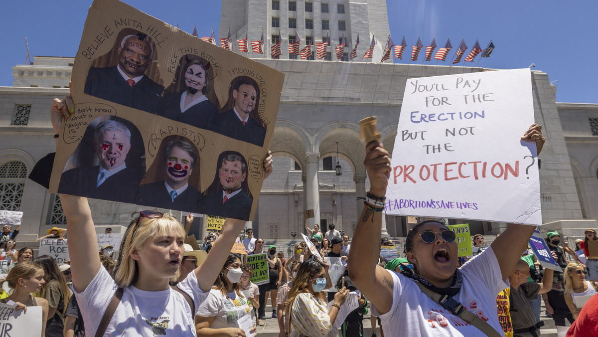 Protest w Los Angeles.